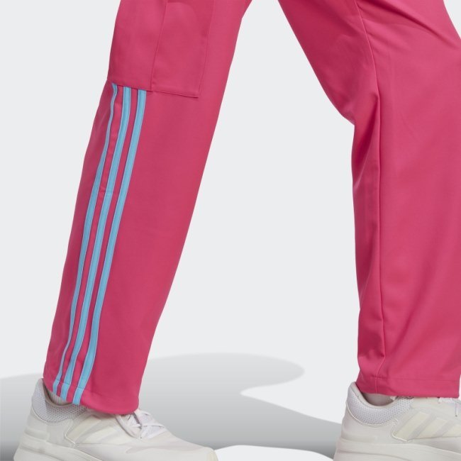 Shock Pink Adidas Kidcore Cargo Pants