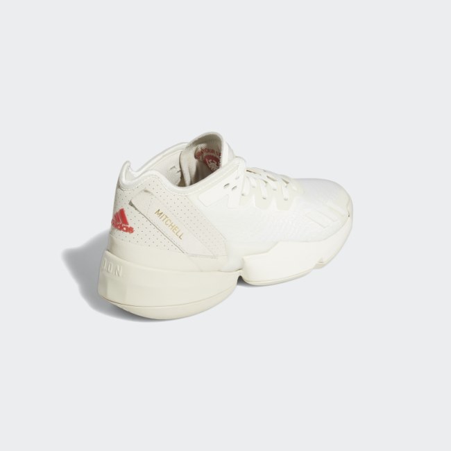 Adidas White D.O.N. Issue #4 Basketball Shoes