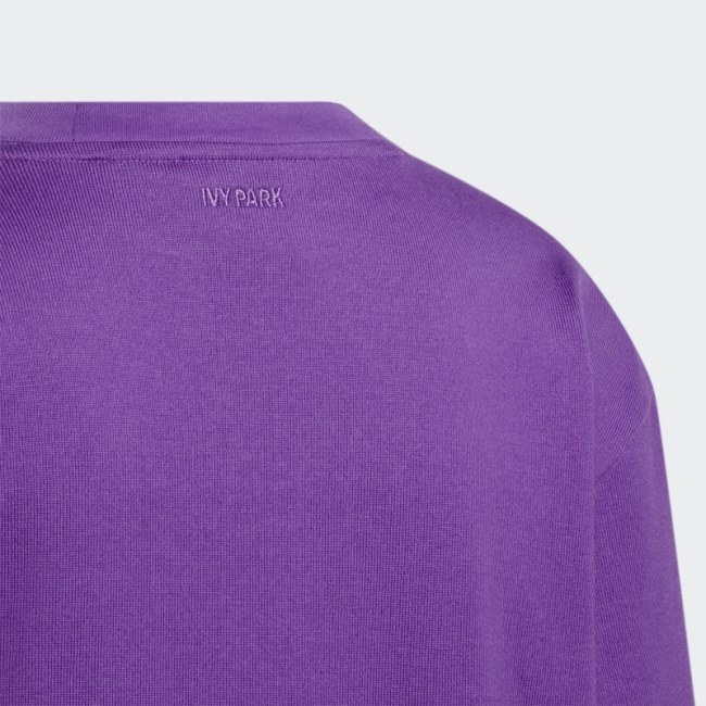 Purple Long Sleeve Graphic Tee (All Gender) Adidas