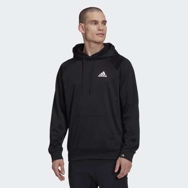 AEROREADY Game and Go Small Logo Hoodie Adidas Black