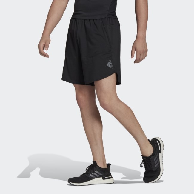 Adidas Black Designed for Training HEAT.RDY HIIT Shorts