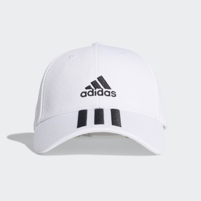 Adidas BASEBALL 3-STRIPES TWILL CAP White Stylish