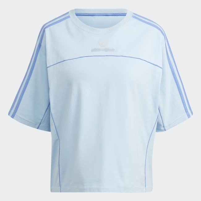 Archive Cut Line Tee Adidas Sky