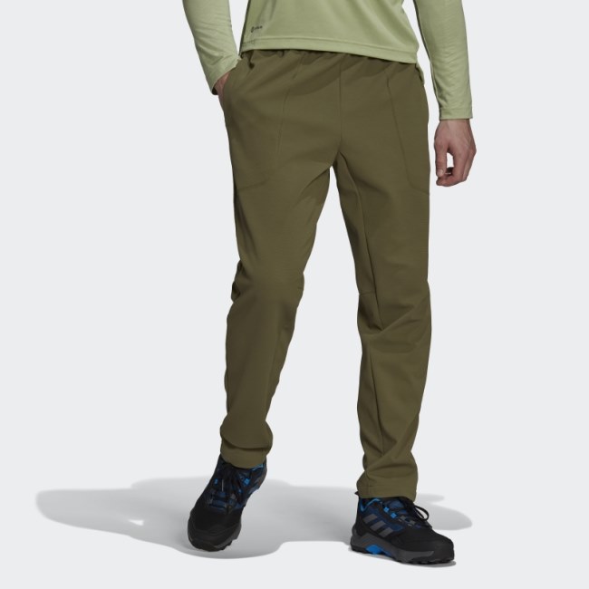 Olive Adidas Terrex Multi Primegreen Pants