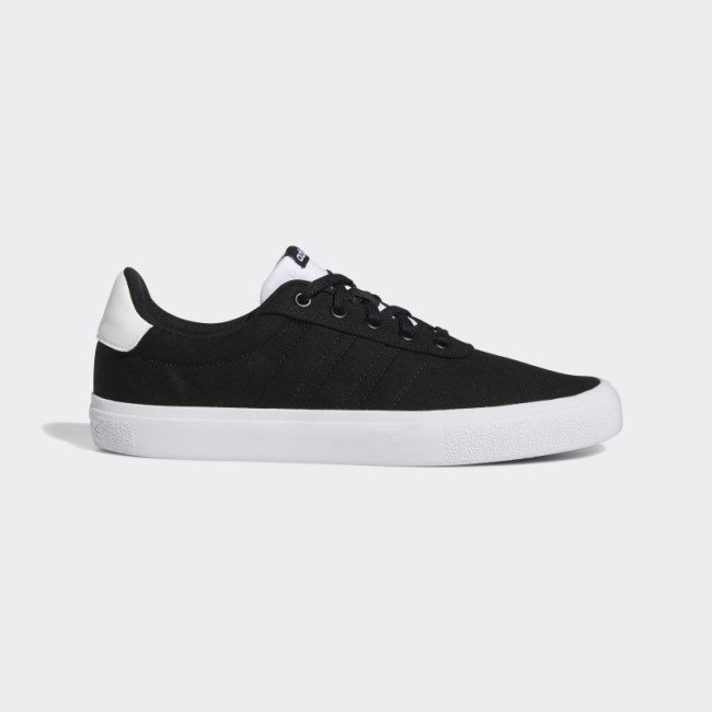 Adidas Black Vulc Raid3r Skateboarding Shoes