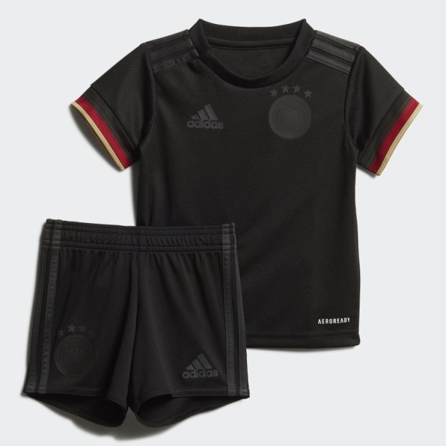 Germany Away Baby Kit Adidas Black