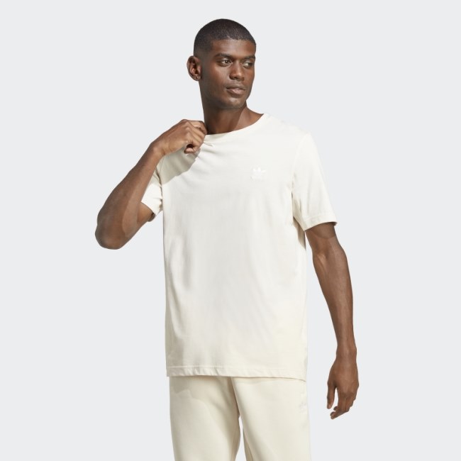 Adidas Trefoil Essentials T-Shirt White Fashion