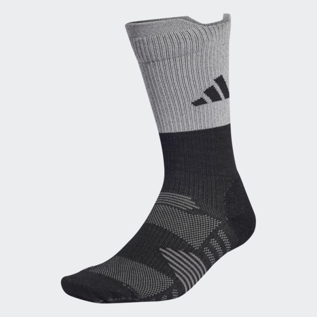 Adidas Black Running X-City HEAT.RDY Reflective Socks