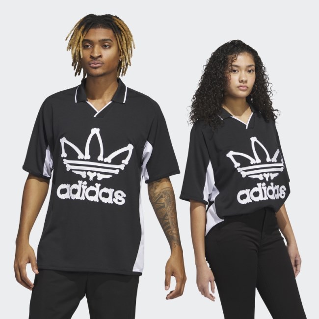 Black Jeremy Scott Soccer Jersey Adidas