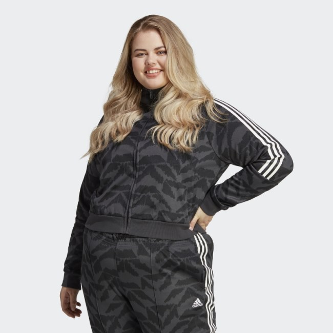 Tiro Suit Up Lifestyle Track Top (Plus Size) Carbon Adidas
