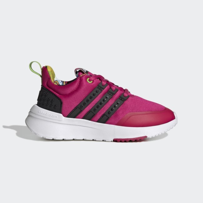 Adidas Racer TR x LEGO Shoes Real Magenta Hot