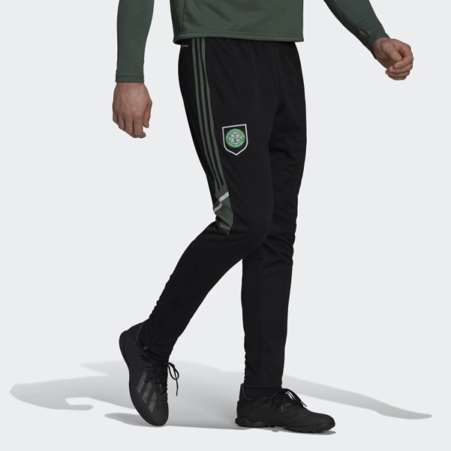 Adidas Black Celtic FC Condivo 22 Tracksuit Bottoms