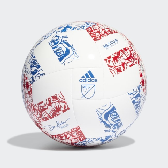 White MLS Club Ball Adidas