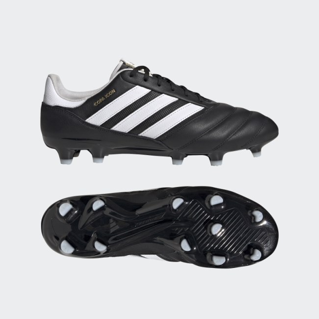 Adidas Black Copa Icon Firm Ground Boots