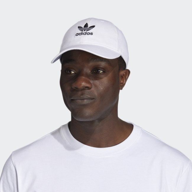 Adidas Relaxed Strap-Back Hat Black