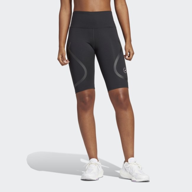 Black Adidas by Stella McCartney TruePace Cycling Shorts Fashion