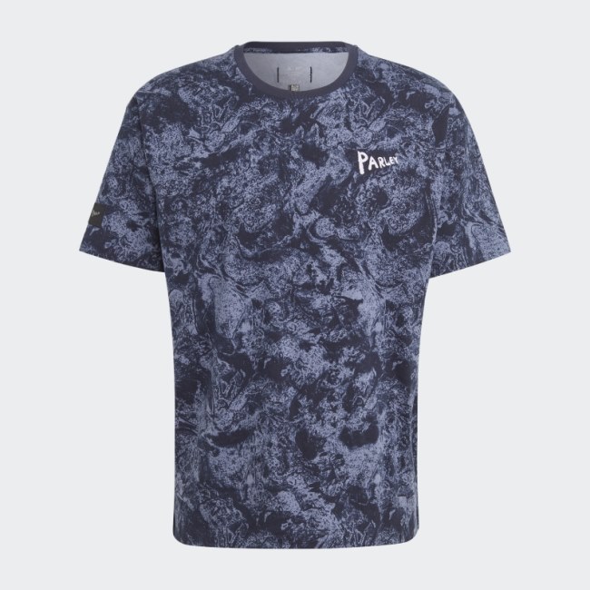 Silver Violet Adidas x Parley Tee (Gender Neutral)