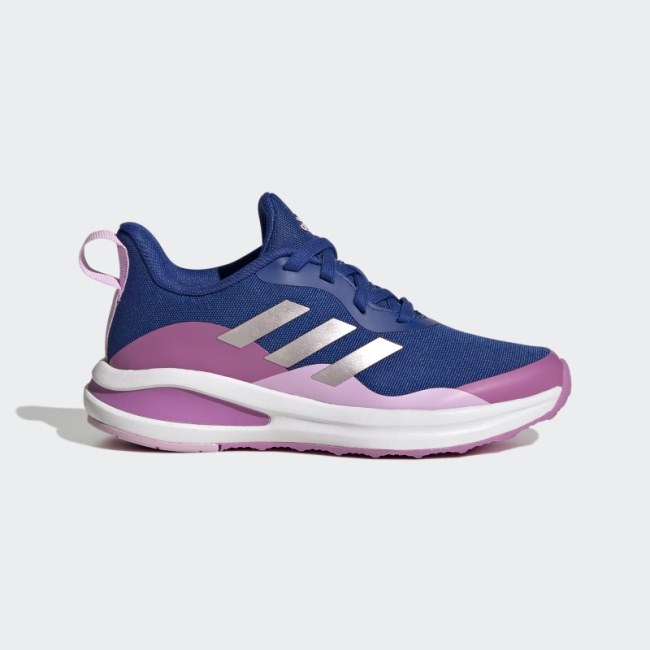 Adidas Fortarun Sport Running Lace Shoes Matt Purple