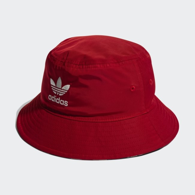 Red Adidas Thebe Magugu Bucket Hat