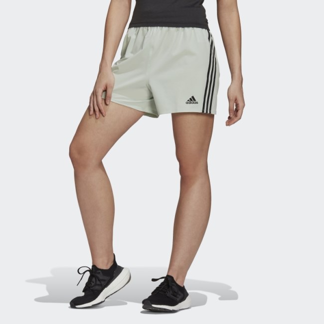 TRAINICONS 3-Stripes Woven Shorts Adidas Green