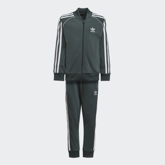 Adidas Adicolor SST Track Suit Mineral Green