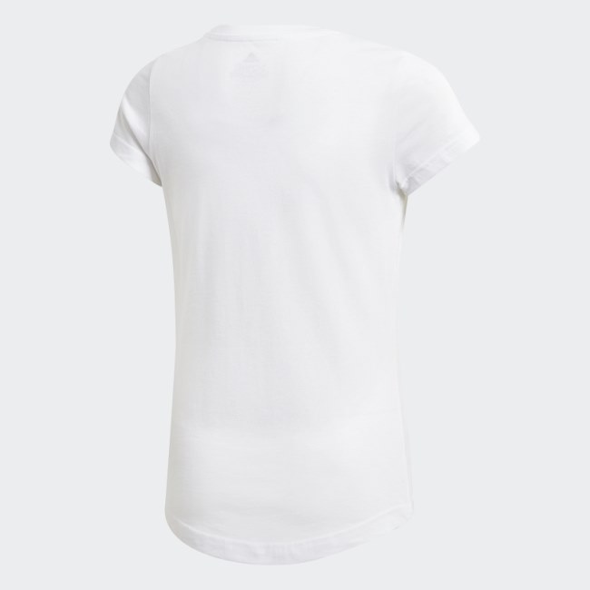 Adidas White Graphic T-Shirt Hot