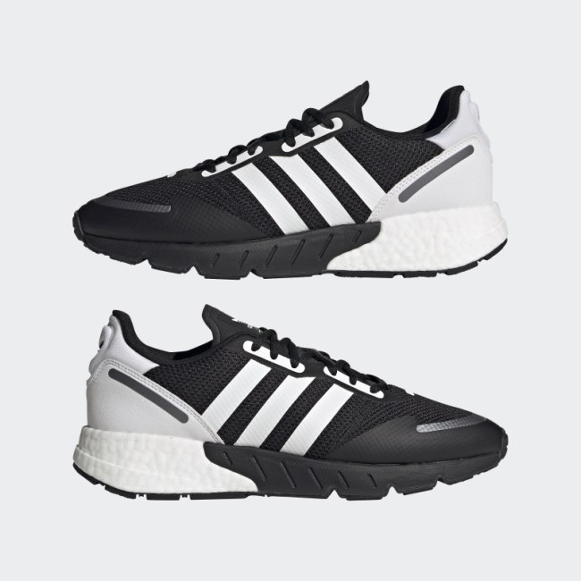 ZX 1K Boost Shoes Black Adidas