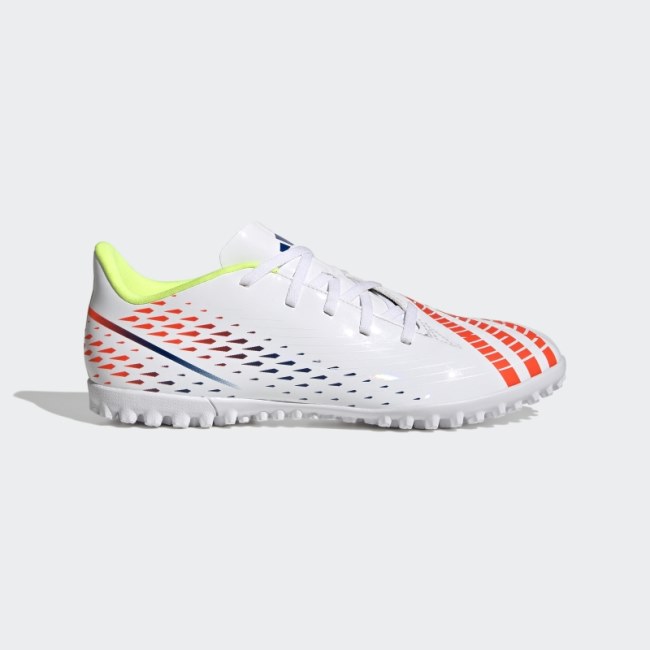 Adidas Predator Edge.4 Turf Shoes White