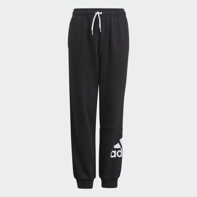 Black Essentials French Terry Pants Adidas