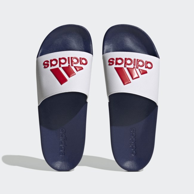 Adidas Adilette Shower Slides Scarlet