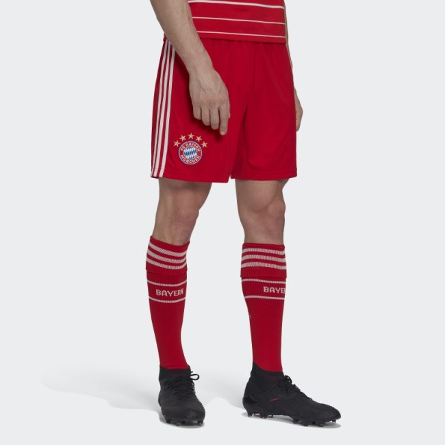 Adidas Red FC Bayern 22/23 Home Shorts