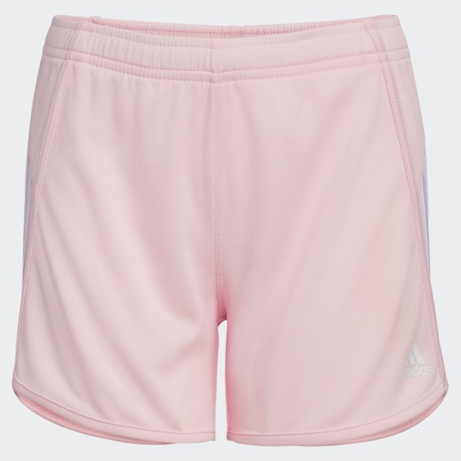 Pink Stripe Mesh Shorts (Extended Size) Adidas