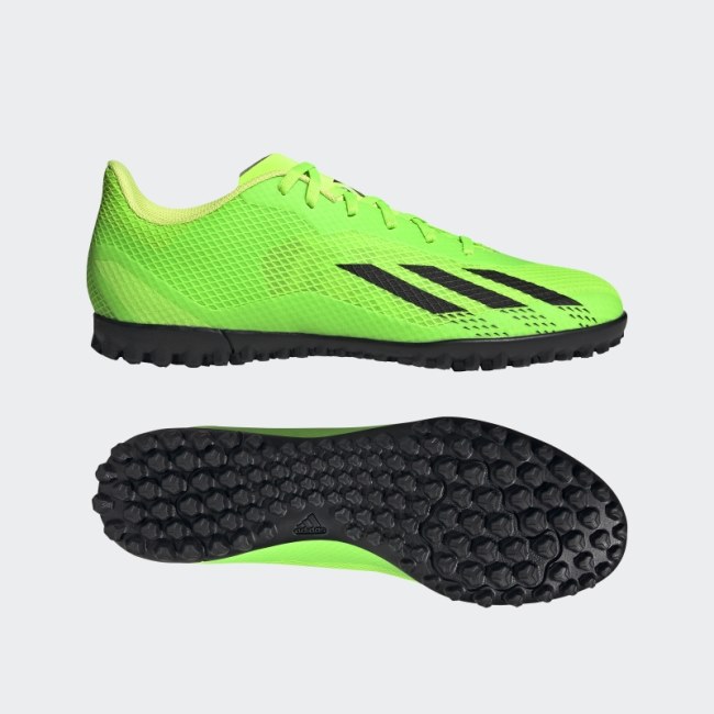 X Speedportal.4 Turf Shoes Green Adidas