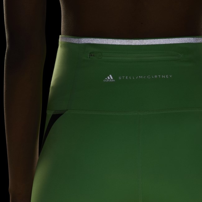 Adidas by Stella McCartney TruePace Running Leggings Flash Green