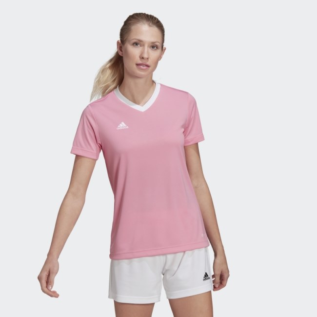 Adidas Entrada 22 Jersey Pink Glow