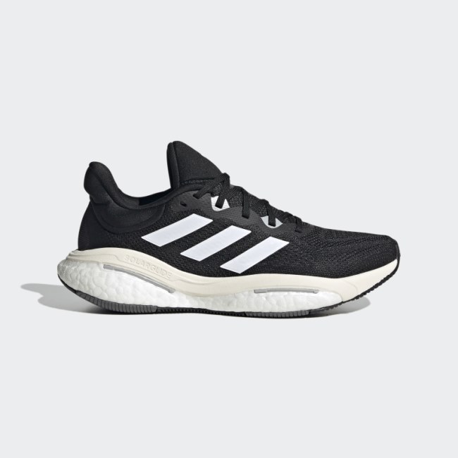 Black Adidas Solarglide 6 Running Shoes