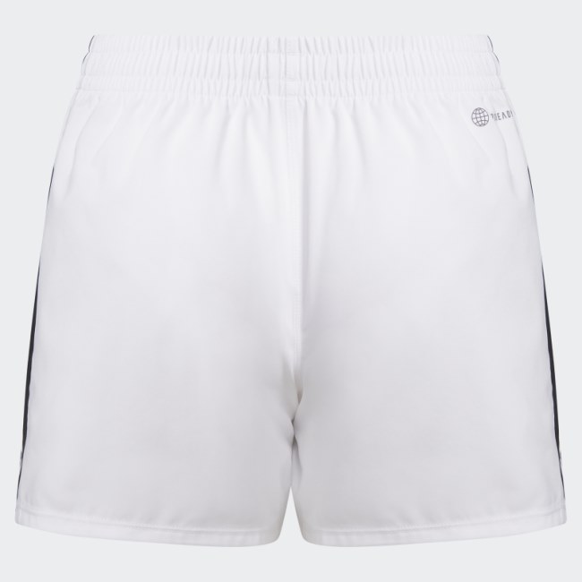 Adidas 3-Stripes Woven Shorts White