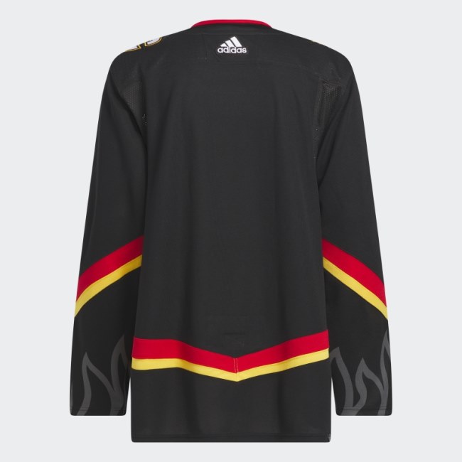 Black Flames Third Authentic Jersey Adidas