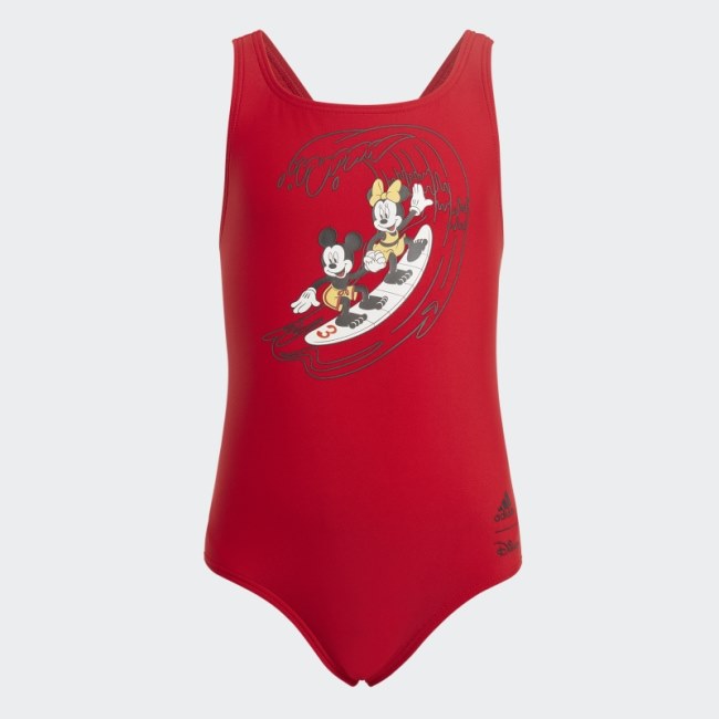 Scarlet Adidas x Disney Minnie Mouse Surf Swimsuit Fashion