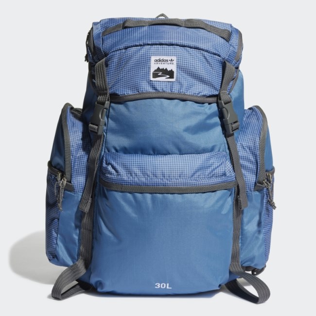 Altered Blue Adidas Adventure Toploader Backpack Hot