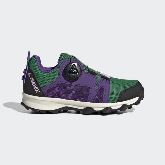 Adidas Terrex Agravic BOA x LEGO Trail Running Shoes Fashion Green