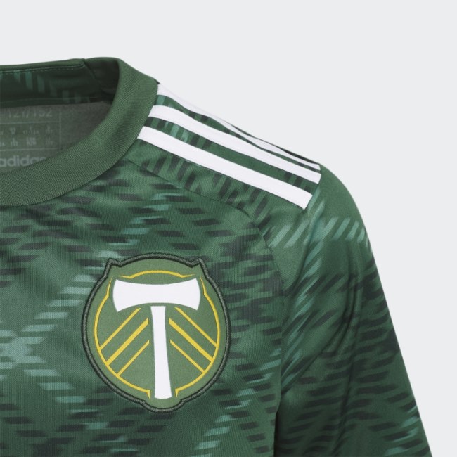 Adidas Tech Forest Portland Timbers 23/24 Home Jersey