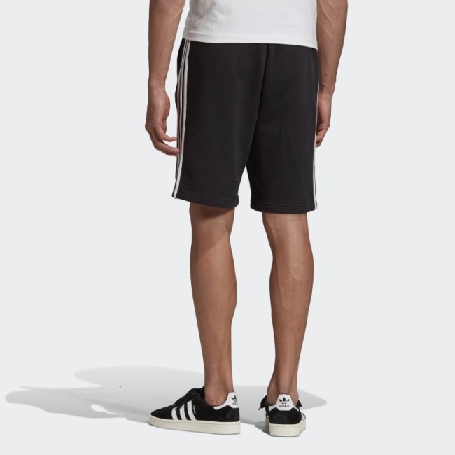 3-Stripes Sweat Shorts Adidas Black