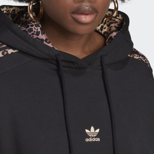 Hoodie Logo Black Adidas