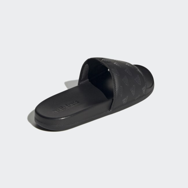 Adidas Adilette Comfort Slides Carbon