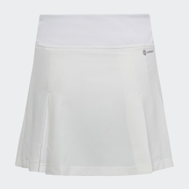Adidas White Club Tennis Pleated Skirt