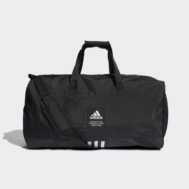 Adidas Black 4ATHLTS Duffel Bag Large