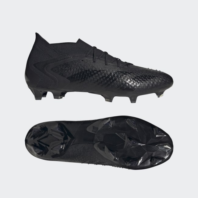 Predator Accuracy.1 Firm Ground Soccer Cleats Adidas Black