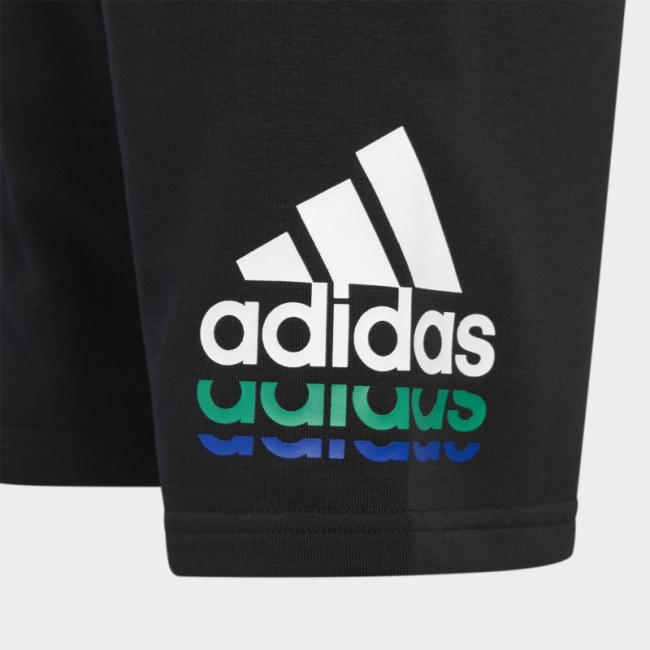 Adidas Badge of Sport Logo Shorts Black