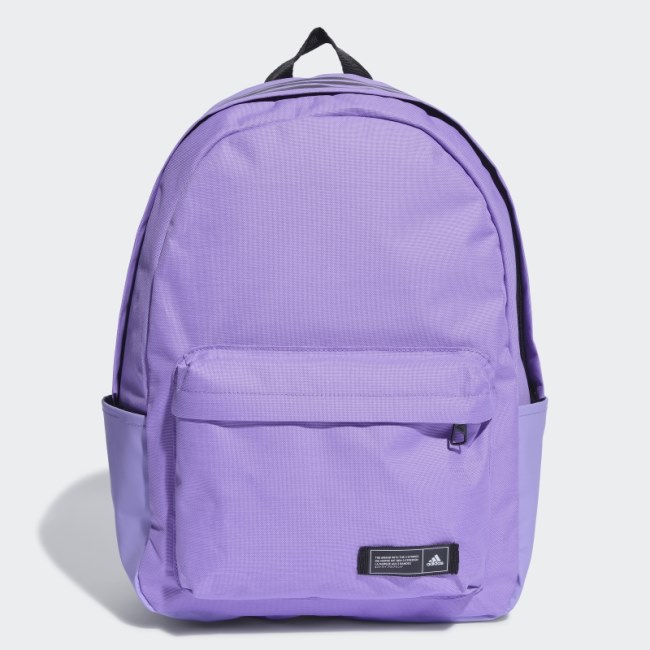 Adidas Violet Classic 3-Stripes Backpack
